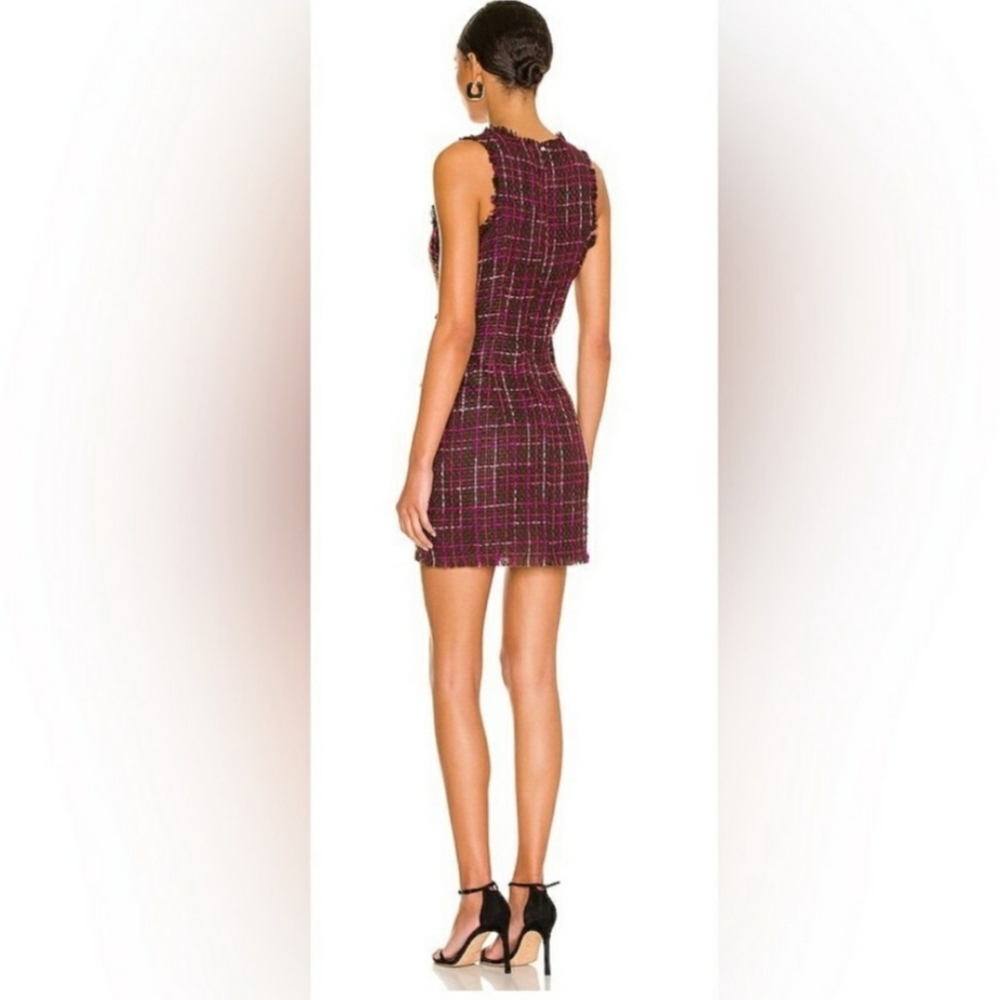 Revolve MAJORELLE Bernadette Mini dress pink chocolate size small - Picture 3 of 14